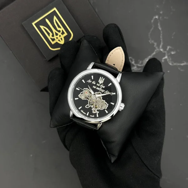 Часы наручные Patriot 022Automatics Не забуду Дом Silver-Black фото 4