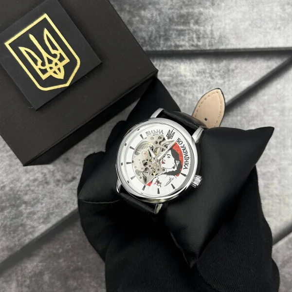 Годинник наручний Patriot 022 Silver-Black Automatics Вільна бо Українка фото 3