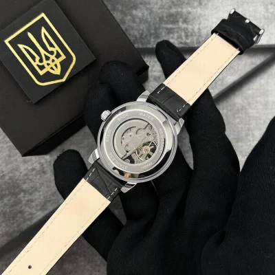 Годинник наручний Patriot 022 Silver-Black Automatics Вільна бо Українка