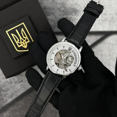 Часы наручные Patriot 022 Silver-Black Automatics Я Украинец