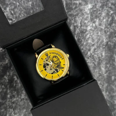 Часы наручные Patriot 022 Gold-Black Automatics Я Украинец