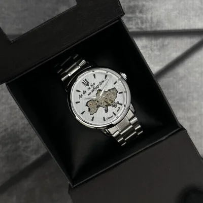 Часы наручные Patriot 022 Silver-White Automatics Metall Не Забуду Дом