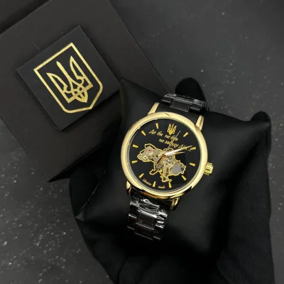 Часы наручные Patriot 022 Black-Gold Automatics Metall Не забуду Дом