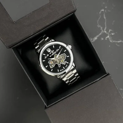 Часы наручные Patriot 022 Silver-Black Automatics Metall Не Забуду Дом