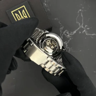 Часы наручные Patriot 022 Silver-Black Automatics Metall Не Забуду Дом