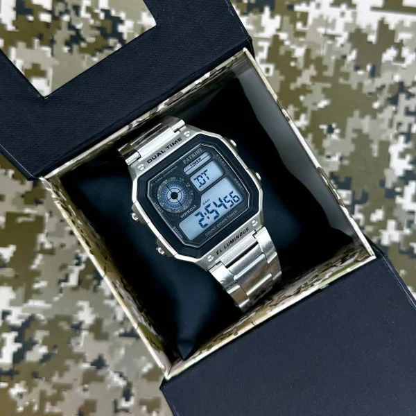 Годинник наручний Patriot 011SI Silver фото 4