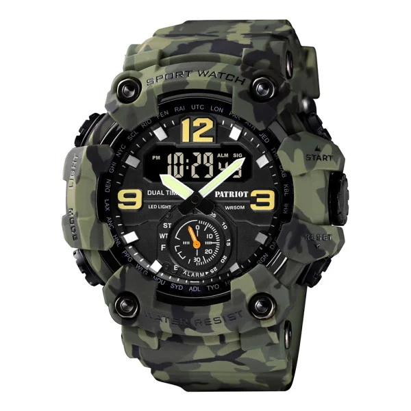 Часы наручные Patriot 003CMGN Camo Green фото 1