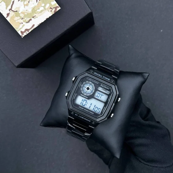 Годинник наручний Patriot 011BK Black фото 4
