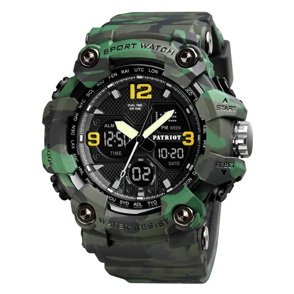 Часы наручные Patriot 006CMGN Camo Green фото 1