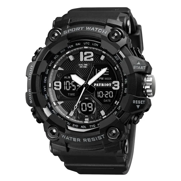 Годинник наручний Patriot 006BK Black фото 1