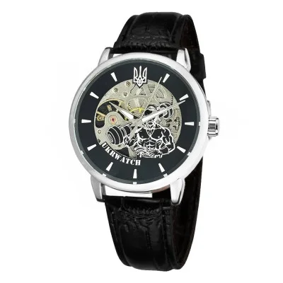Часы наручные Ukrwatch Казак Silver-Black