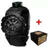 Часы наручные Patriot 005 Трезубец серебро Black Паракордовый ремешок Black+ Коробка фото 2