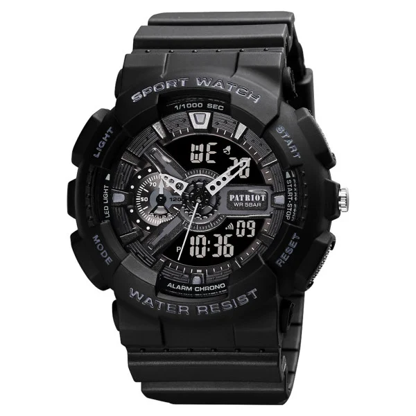 Годинник наручний Patriot 005BK Black фото 1
