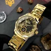 Часы наручные Ukrwatch 024GD Трезубец золото Gold фото 7