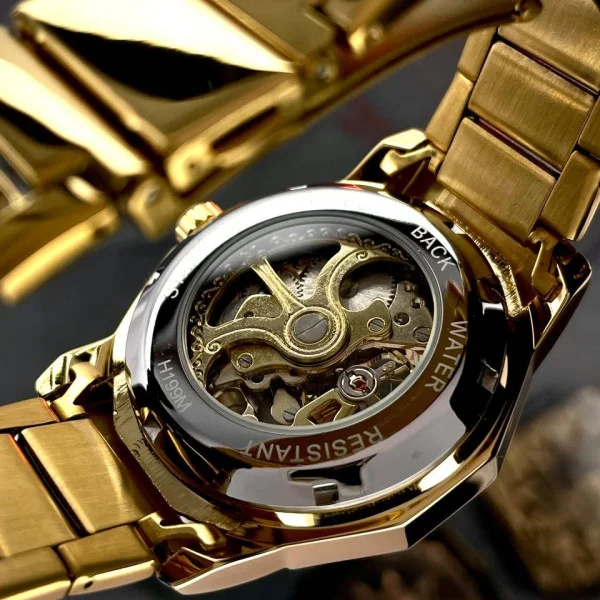 Часы наручные Ukrwatch 024GD Трезубец золото Gold фото 10