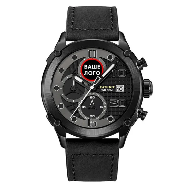 Часы наручные Patriot 016 Ваше Лого All Black фото 3