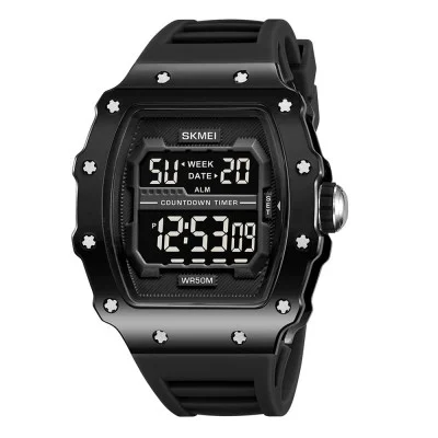 Чоловічий годинник Skmei 2296BTBKBK Bright Black