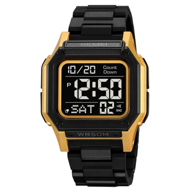 Чоловічий годинник Skmei 2264BKGDBK Black-Gold-Black