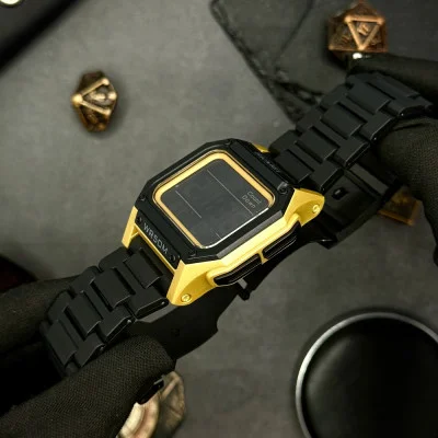 Чоловічий годинник Skmei 2264BKGDBK Black-Gold-Black
