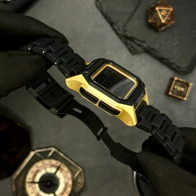 Мужские часы Skmei 2264BKGDBK Black-Gold-Black
