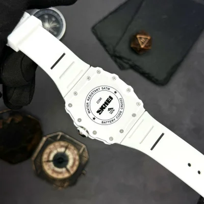 Чоловічий годинник Skmei 2296WT White