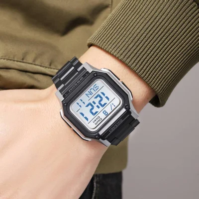 Чоловічий годинник Skmei 2264BKSIWT Black-Silver-White
