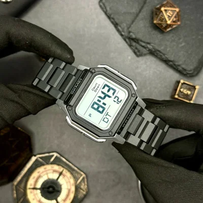 Чоловічий годинник Skmei 2264BKSIWT Black-Silver-White