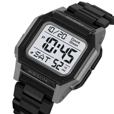 Чоловічий годинник Skmei 2264BKGYWT Black-Grey-White