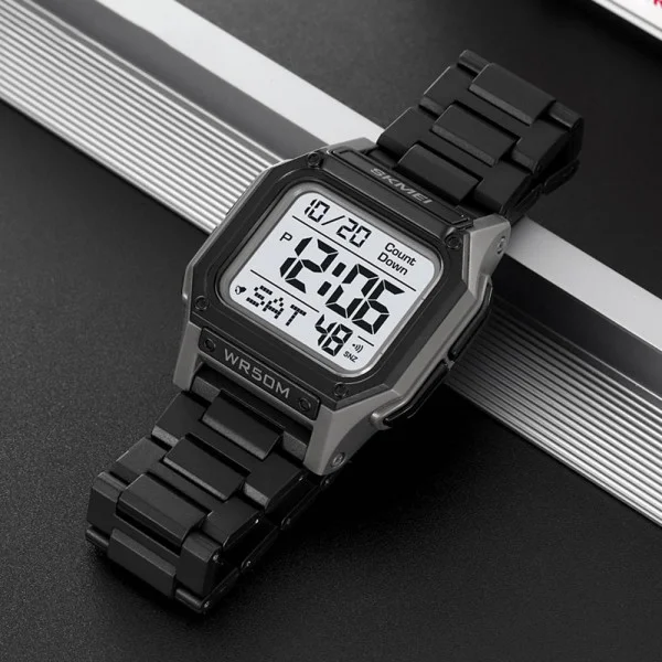 Мужские часы Skmei 2264BKGYWT Black-Grey-White фото 6