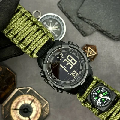 Чоловічий годинник Skmei 1845NAG Army Green