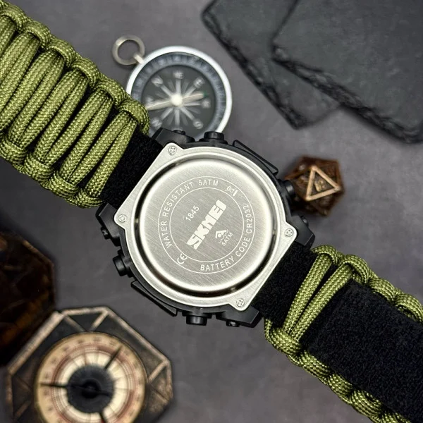 Мужские часы Skmei 1845NAG Army Green фото 11