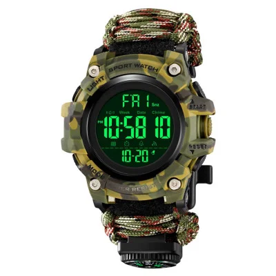 Чоловічий годинник Skmei 1384NCMAG Camo Green