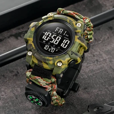 Чоловічий годинник Skmei 1384NCMAG Camo Green