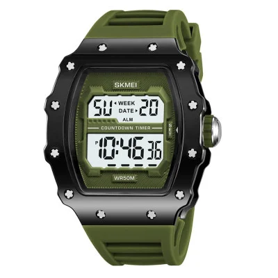 Чоловічий годинник Skmei 2296BKGN Black-Green