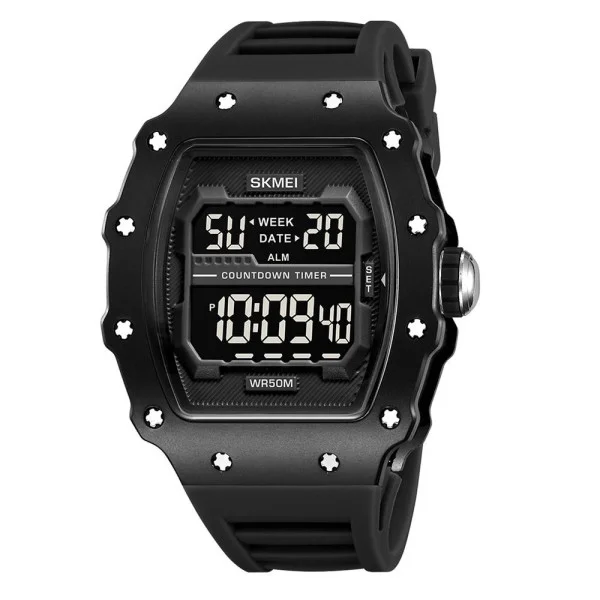 Чоловічий годинник Skmei 2296MTBKBK Matte Black фото 1