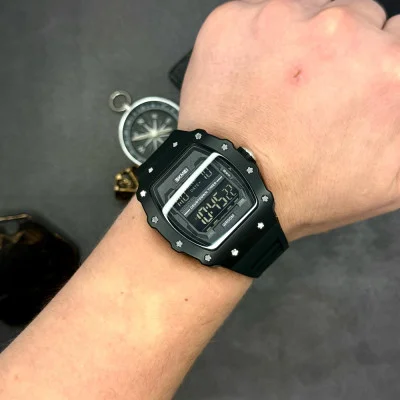 Чоловічий годинник Skmei 2296MTBKBK Matte Black