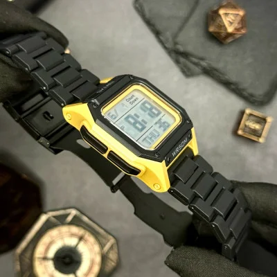 Чоловічий годинник Skmei 2264BKGDWT Black-Gold-White