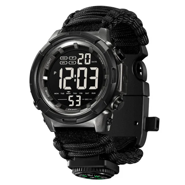 Чоловічий годинник Skmei 1845NBK Black фото 1
