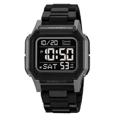 Чоловічий годинник Skmei 2264BKGYBK Black-Grey-Black