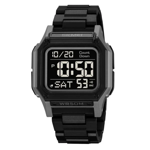 Мужские часы Skmei 2264BKGYBK Black-Grey-Black фото 1