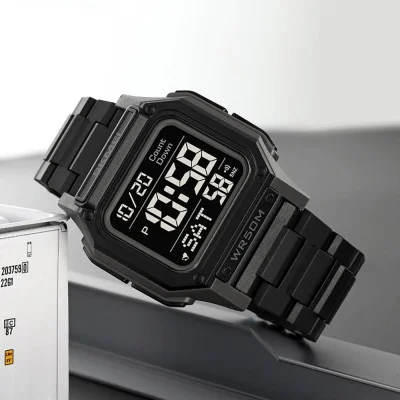 Чоловічий годинник Skmei 2264BKGYBK Black-Grey-Black