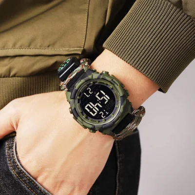Чоловічий годинник Skmei 1845NCMAG Camo Green