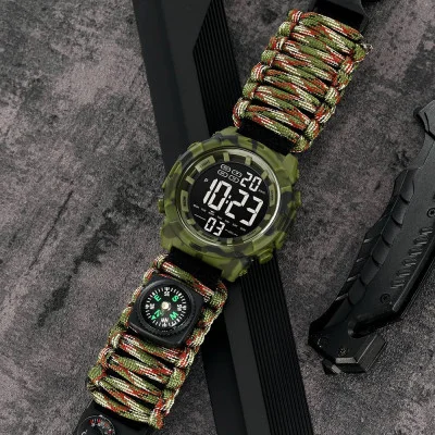 Чоловічий годинник Skmei 1845NCMAG Camo Green