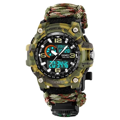Чоловічий годинник Skmei 1283NCMAG Camo Green