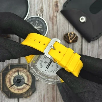 Чоловічий годинник Skmei 2296WTYL White-Yellow