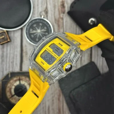 Чоловічий годинник Skmei 2296WTYL White-Yellow
