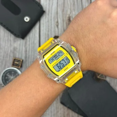 Чоловічий годинник Skmei 2296WTYL White-Yellow