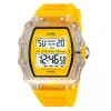 Мужские часы Skmei 2296WTYL White-Yellow фото 2