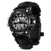 Чоловічий годинник Skmei 1283NBK Black фото 2