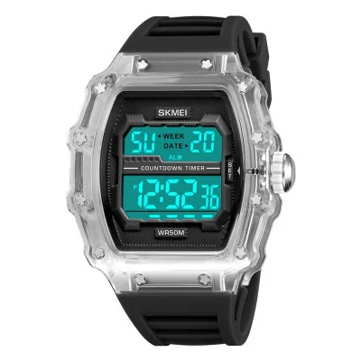 Чоловічий годинник Skmei 2296WTBK White-Black